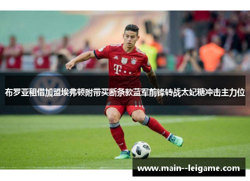 布罗亚租借加盟埃弗顿附带买断条款蓝军前锋转战太妃糖冲击主力位